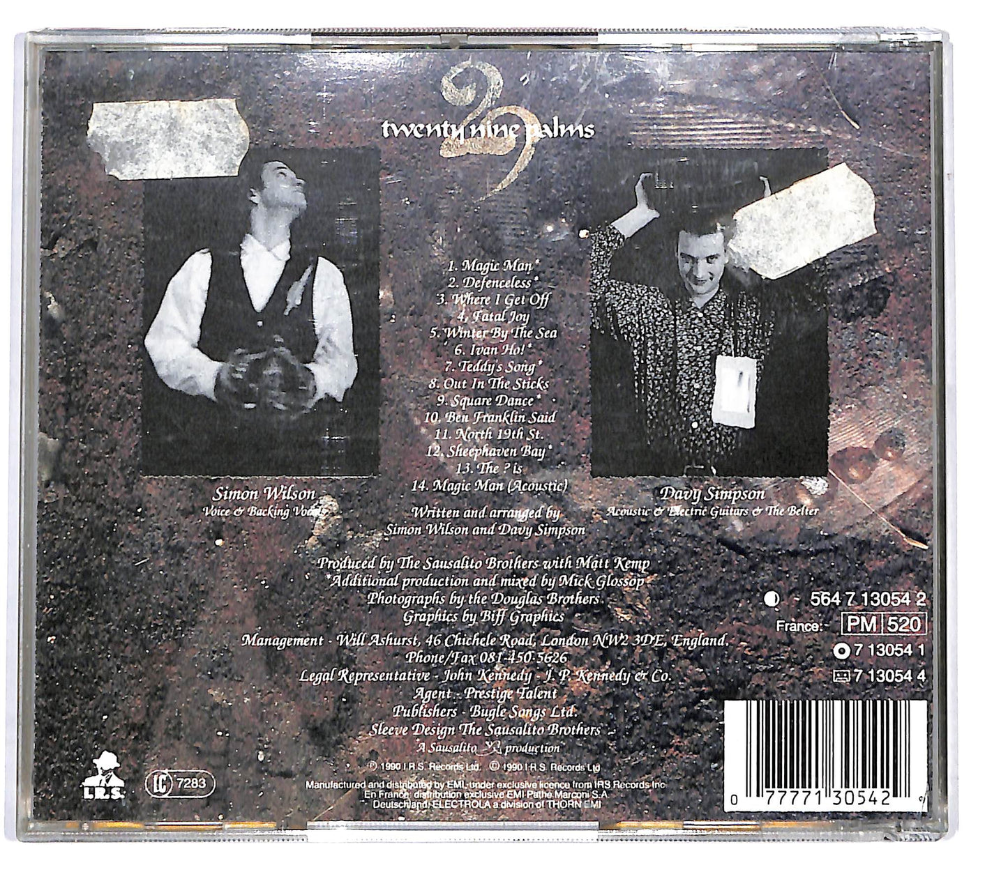 EBOND Twenty Nine Palms - Fatal Joy CD CD100118