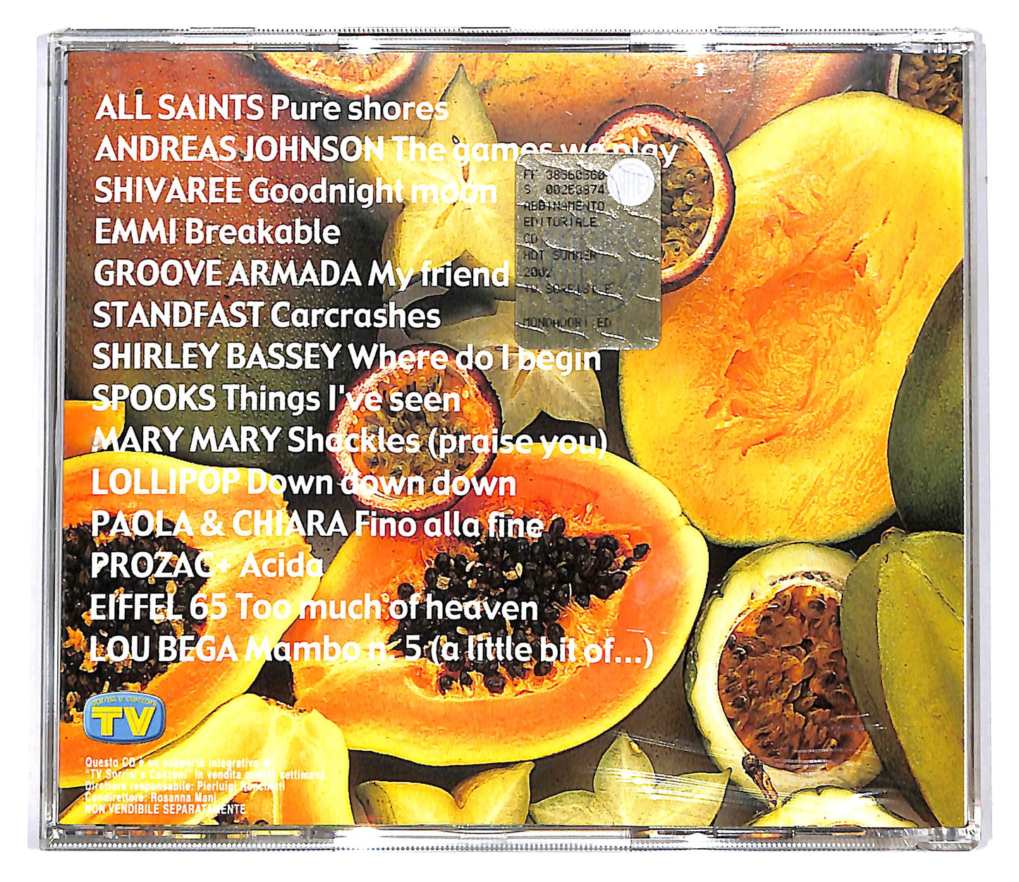 EBOND Various - Hot Summer 2002 - Tre EDITORIALE CD CD100125