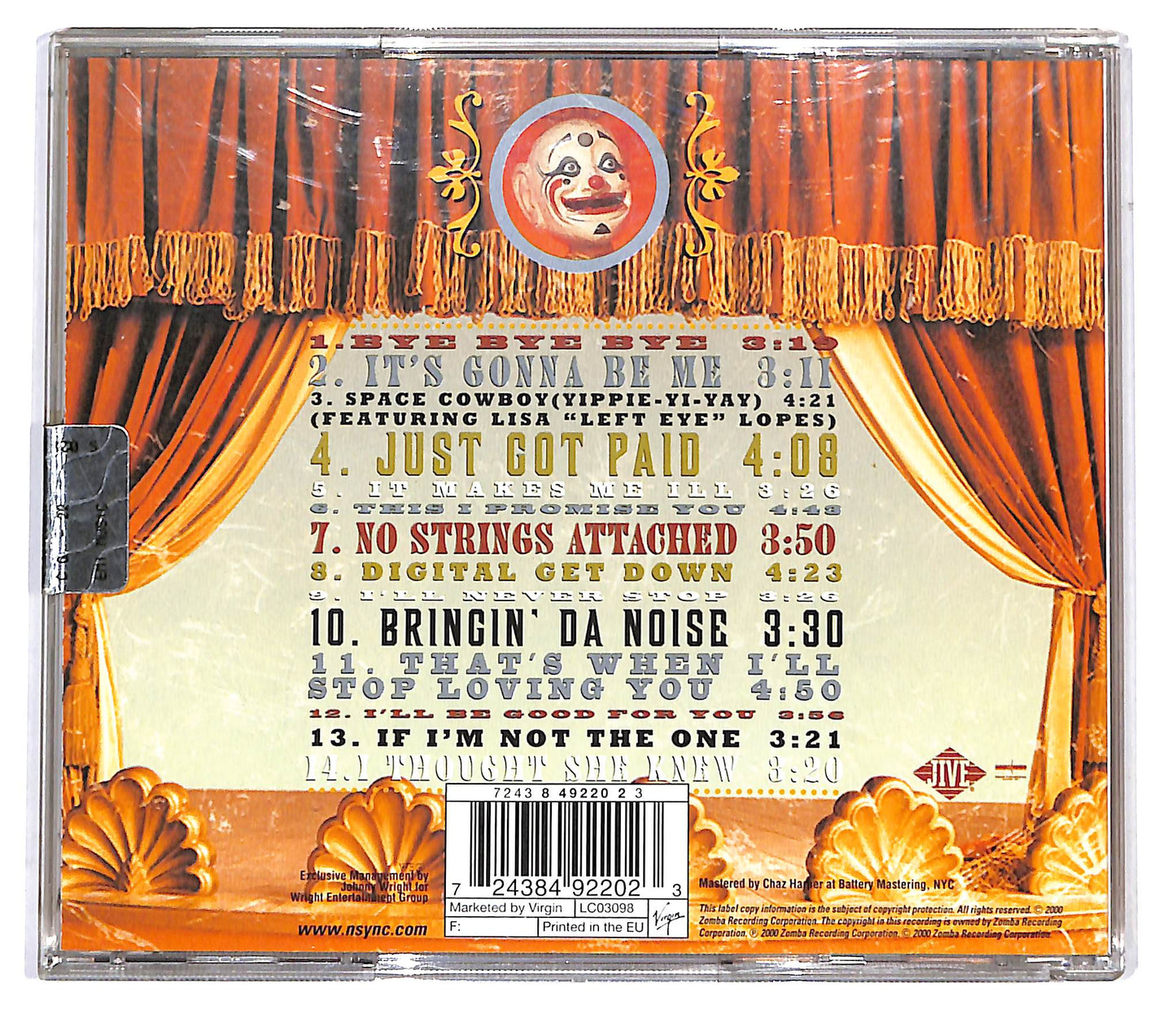 EBOND NSYNC - No Strings Attached CD CD100128