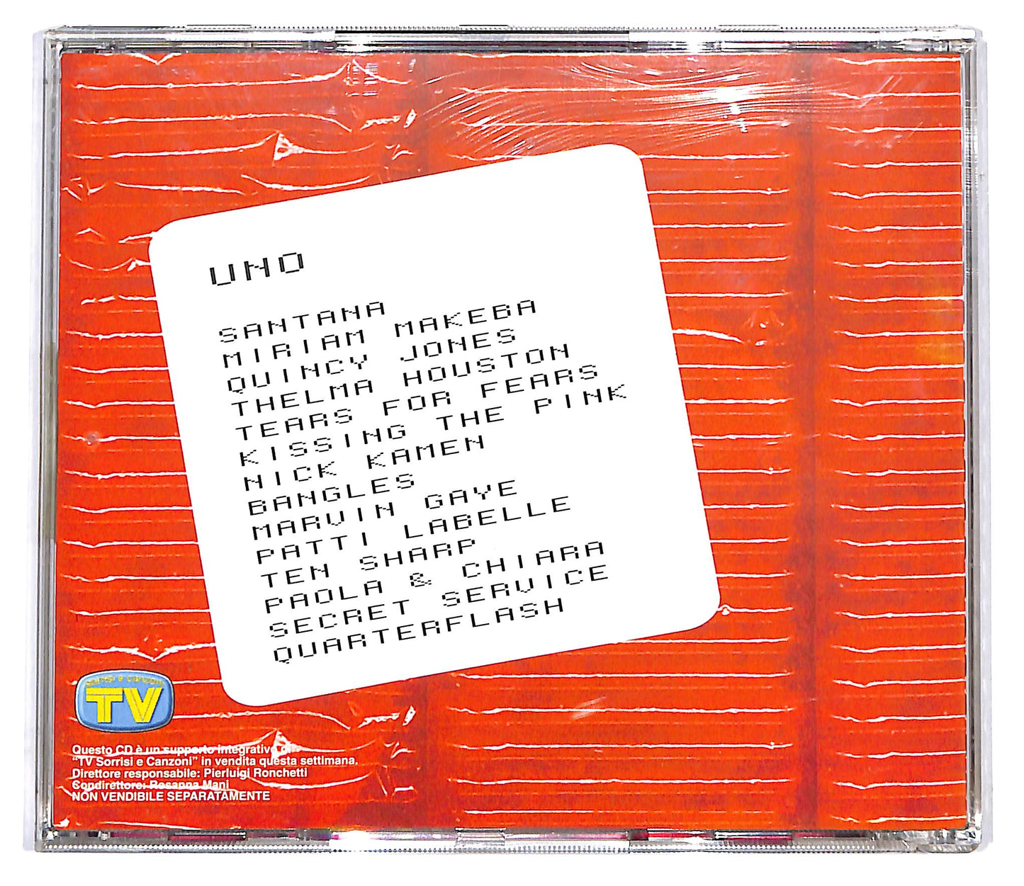 EBOND Various - Hot Summer 2001 - Uno EDITORIALE CD CD100134