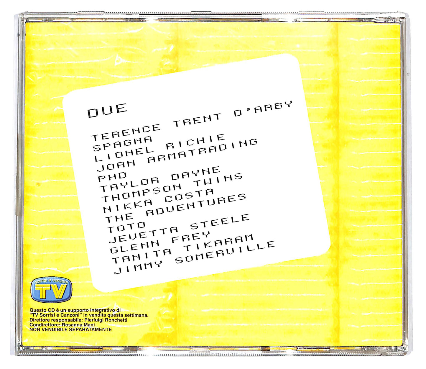EBOND Various - Hot Summer 2001 - Due EDITORIALE CD CD100201