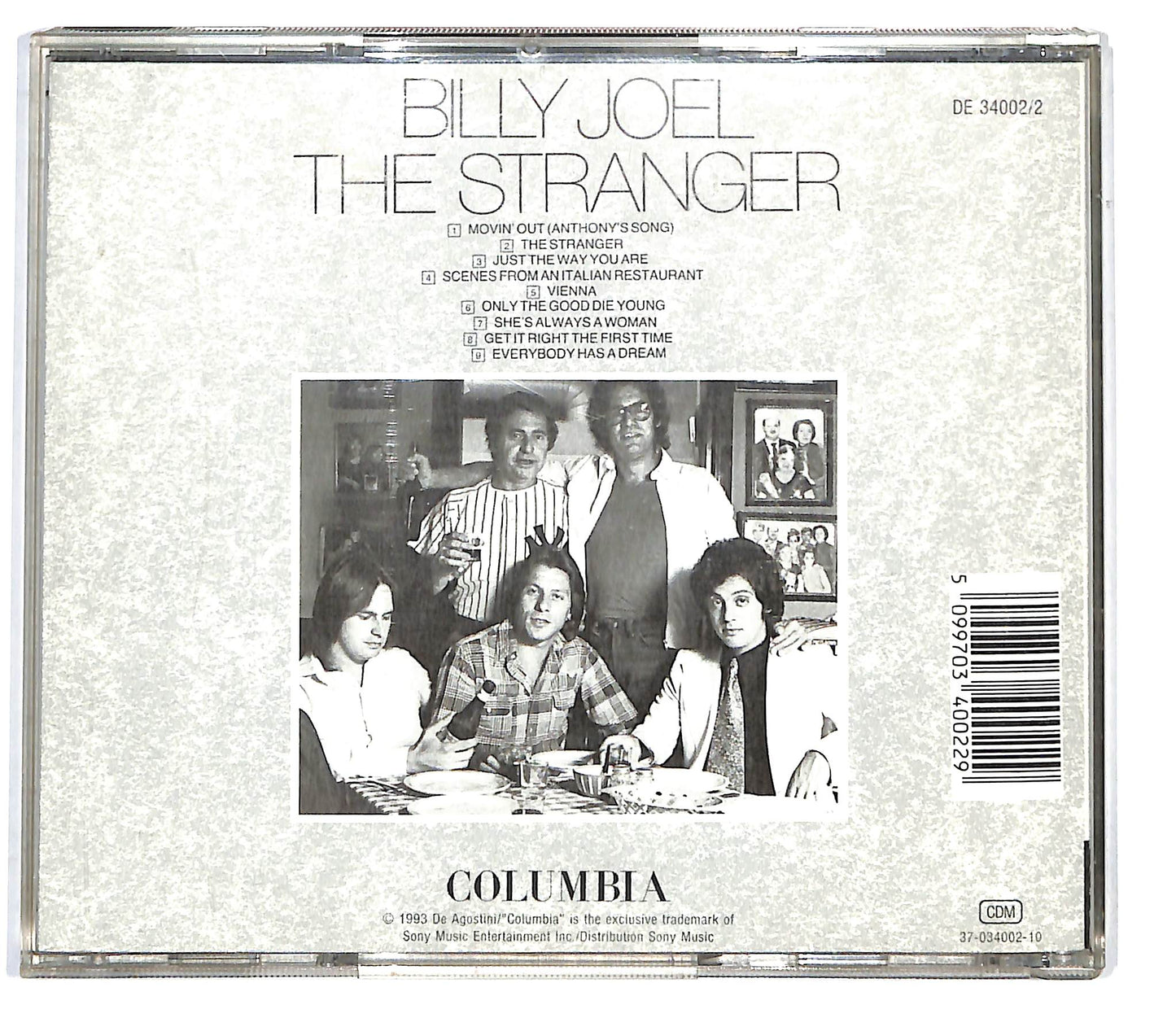 EBOND Billy Joel - The Stranger CD CD100232