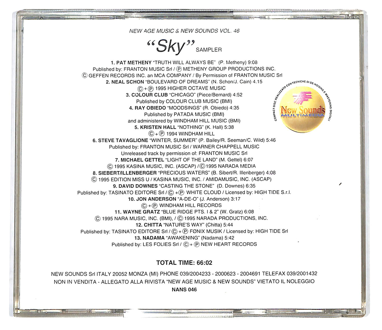 EBOND Various - Sky CD CD100235