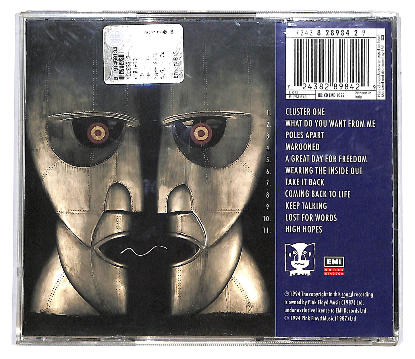 EBOND Pink Floyd - The Division Bell CD CD100249