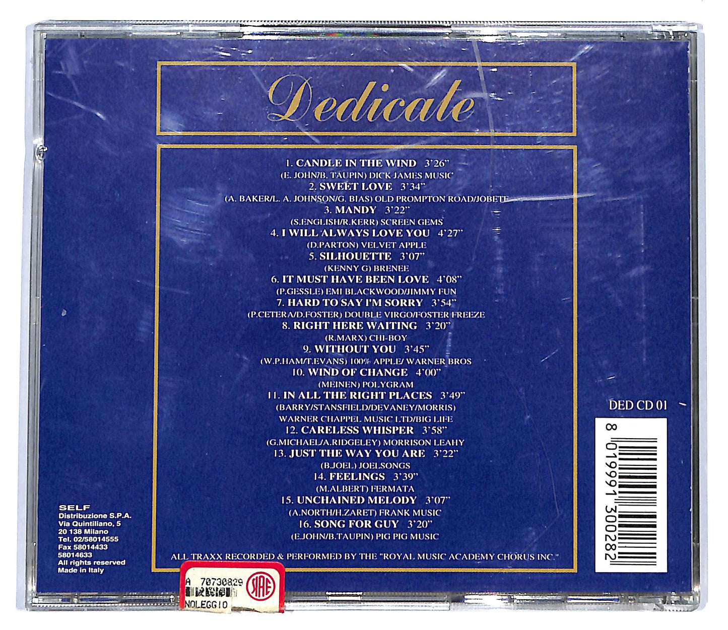 EBOND Various - Dedicate CD CD100339