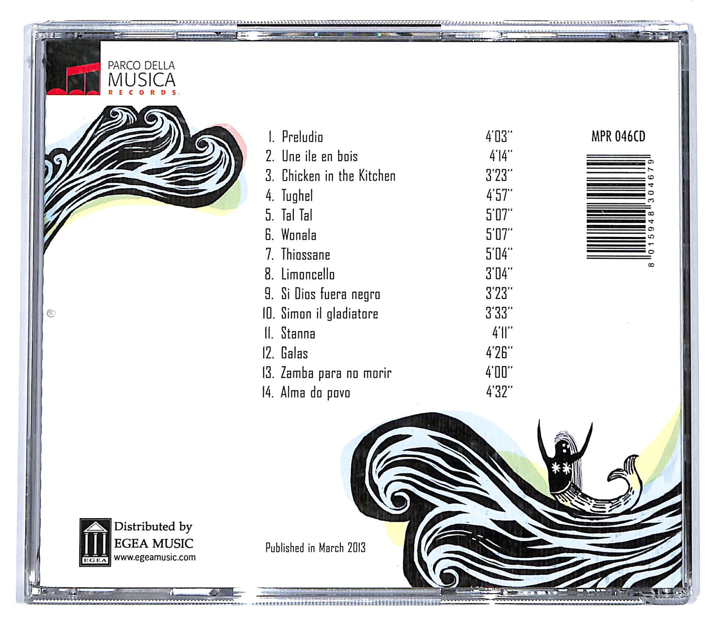 EBOND L'orchestra Di Piazza Vittorio - L'isola Di Legno CD CD100346
