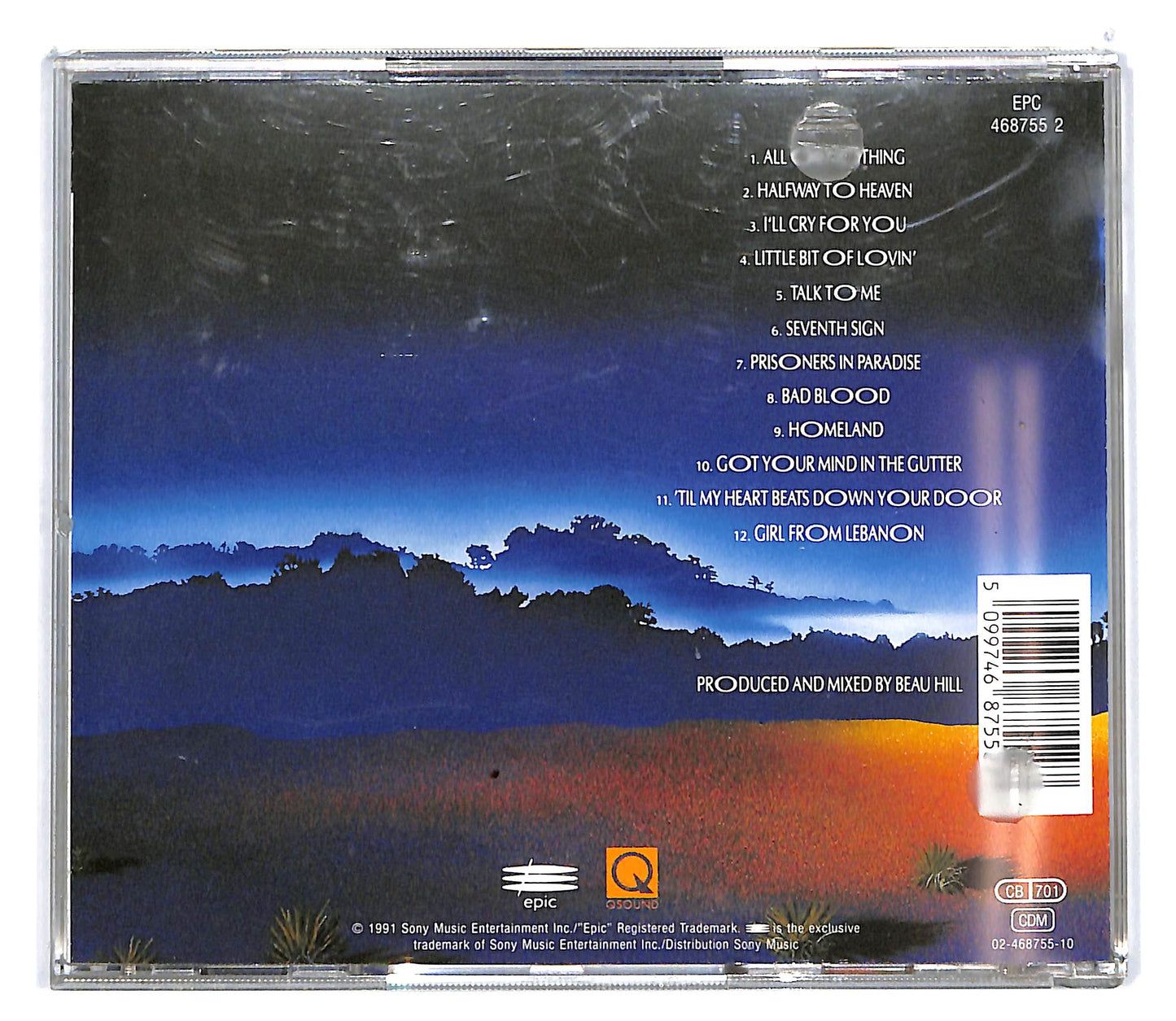EBOND Europe - Prisoners In Paradise CD CD100513