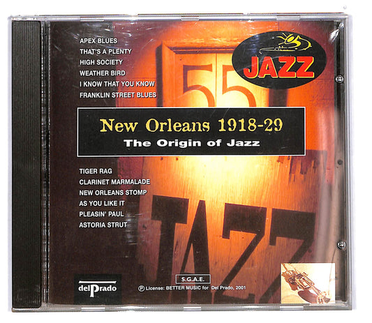 EBOND Various - New Orleans 1918-29 Where Jazz Was Born CD CD100544