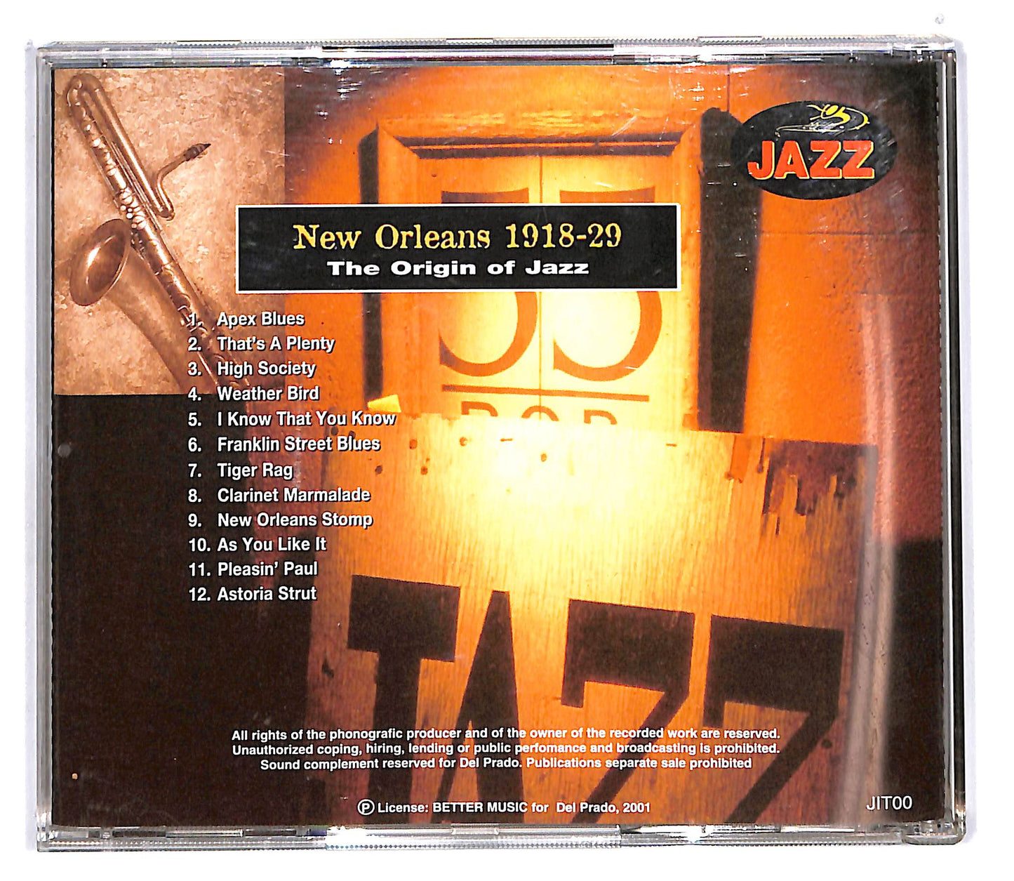 EBOND Various - New Orleans 1918-29 Where Jazz Was Born CD CD100544