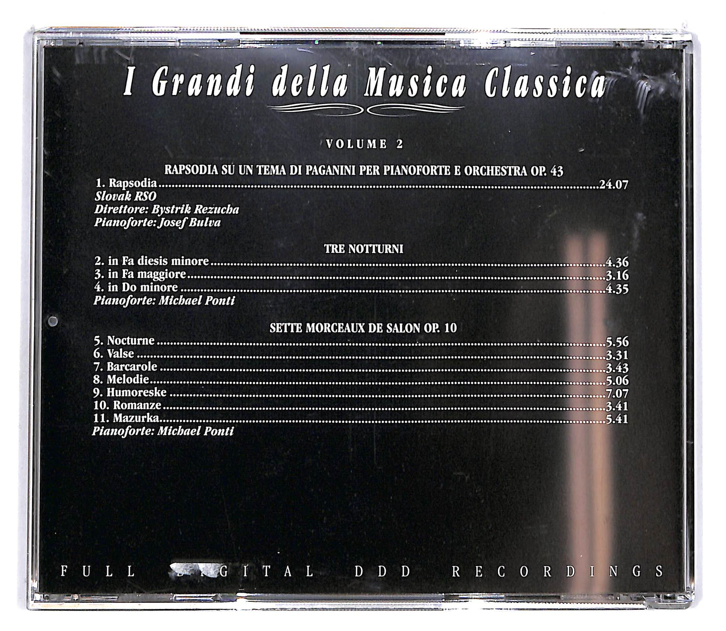 EBOND Rachmaninoff - Volume II EDITORIALE CD CD100610