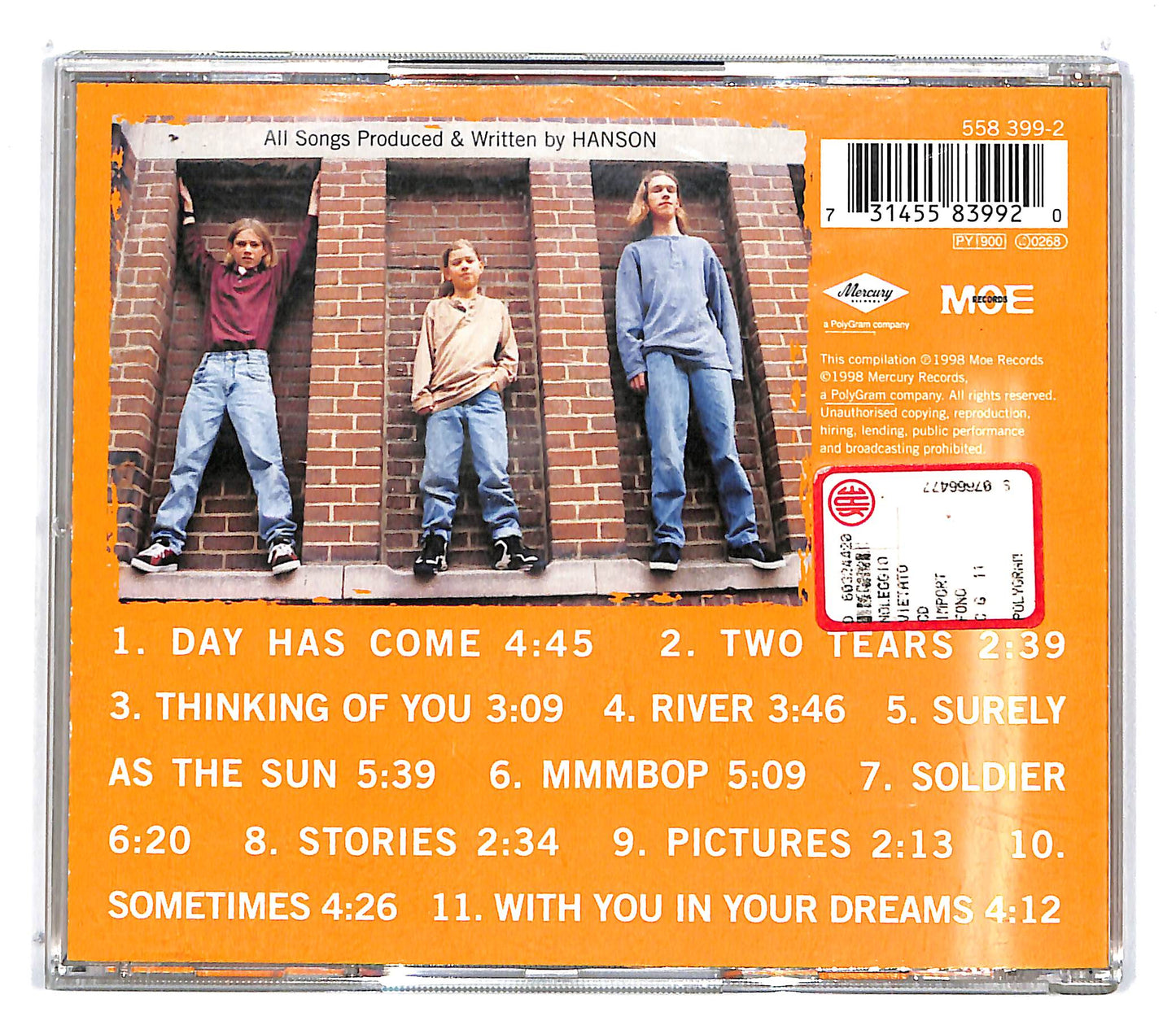 EBOND Hanson - 3 Car Garage The Indie Recordings '95-'96 CD CD100625