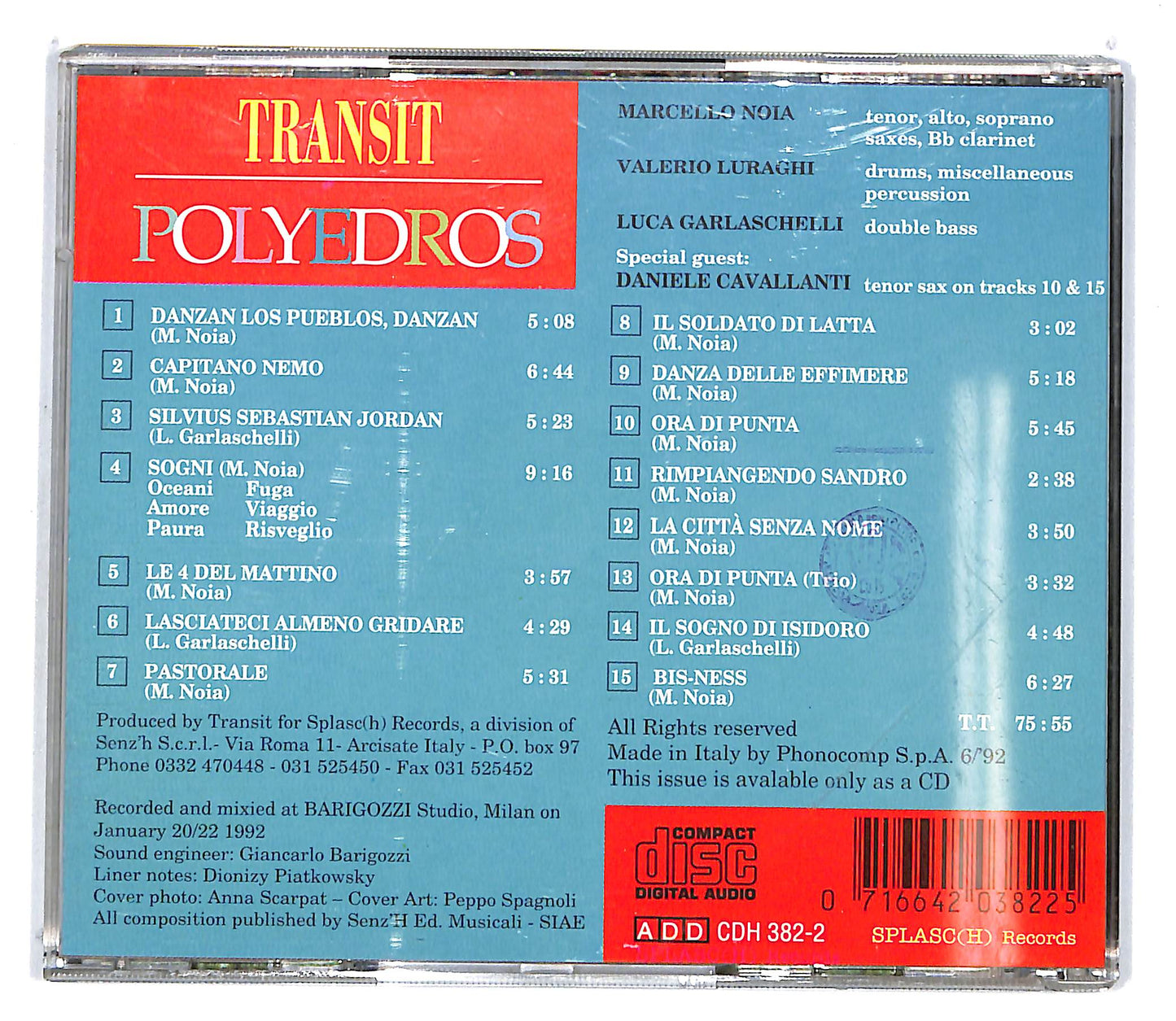 EBOND Transit - Polyedros CD CD100629