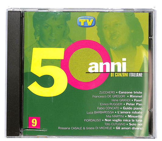 EBOND Various - 50 Anni Di Canzoni Italiane 9 EDITORIALE CD CD100738
