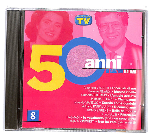 EBOND Various - 50 Anni Di Canzoni Italiane 8 EDITORIALE CD CD100739