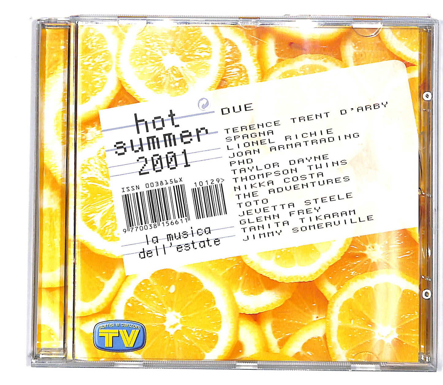 EBOND Various - Hot Summer 2001 - Due CD CD100749