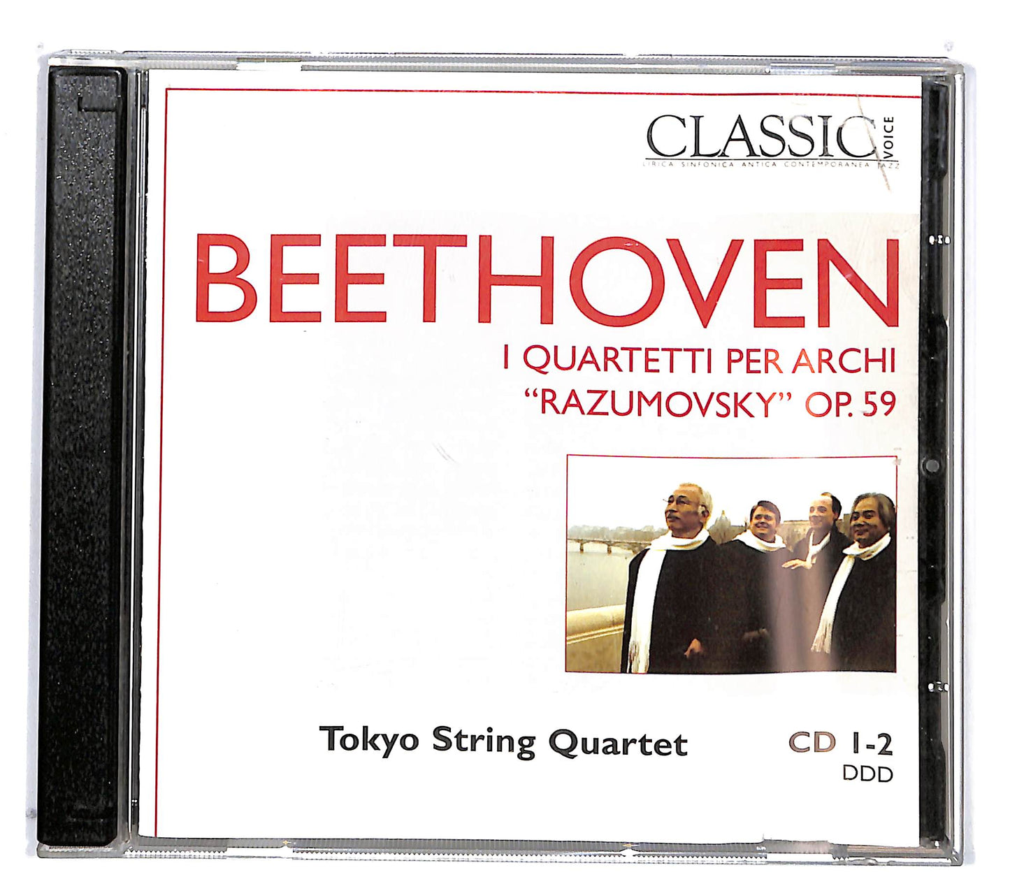 EBOND Beethoven - I Quartetti Per Archi Razumovsky (2dischi) EDITORIALE CD CD100750