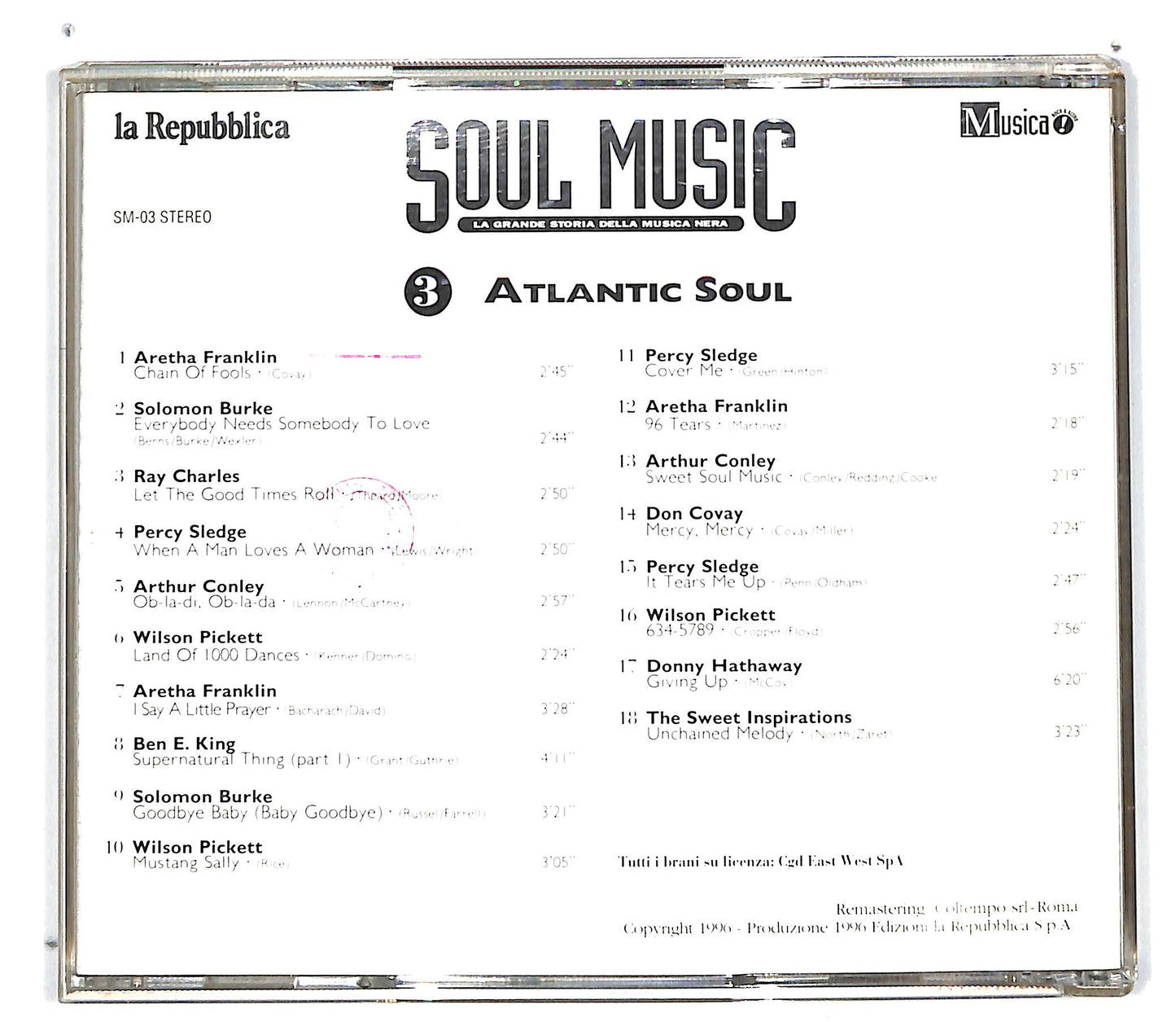 EBOND Various - Atlantic Soul EDITORIALE CD CD100925