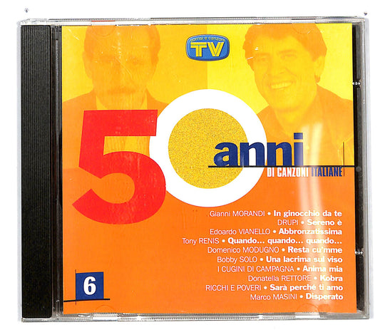 EBOND Various - 50 Anni Di Canzoni Italiane 6 EDITORIALE CD CD100944