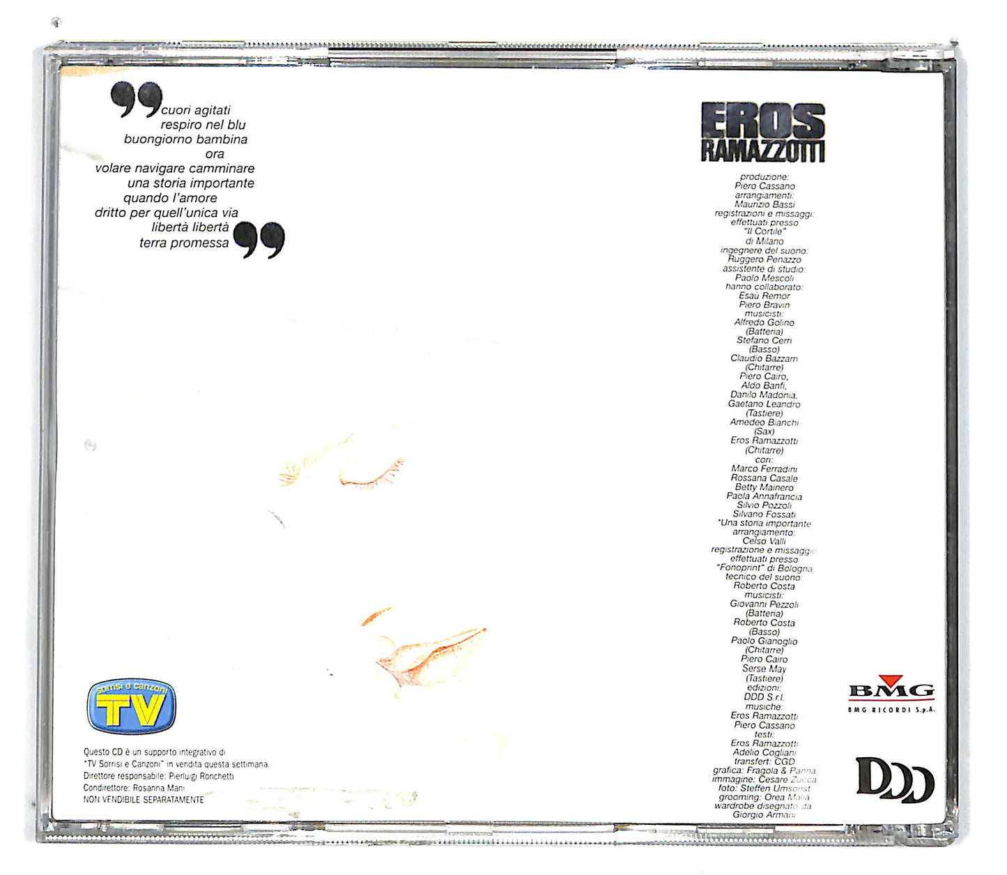EBOND Eros Ramazzotti - Cuori Agitati EDITORIALE CD CD100960