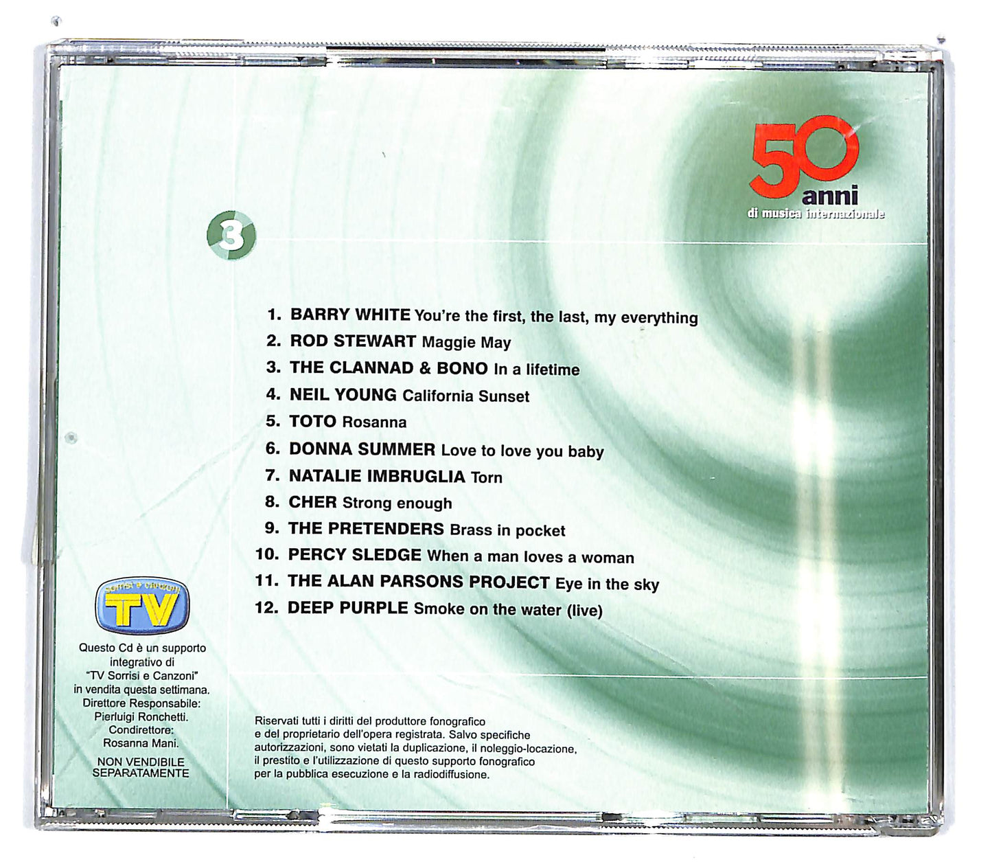 EBOND Various - 50 Anni Di Musica Internazionale vol.3 EDITORIALE CD CD101011