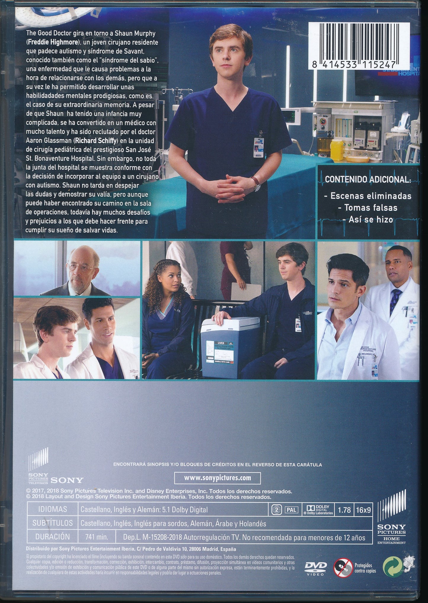 EBOND The Good Doctor Stg.1 (Box 5 Dvd) [Edizione Spagna] D041028