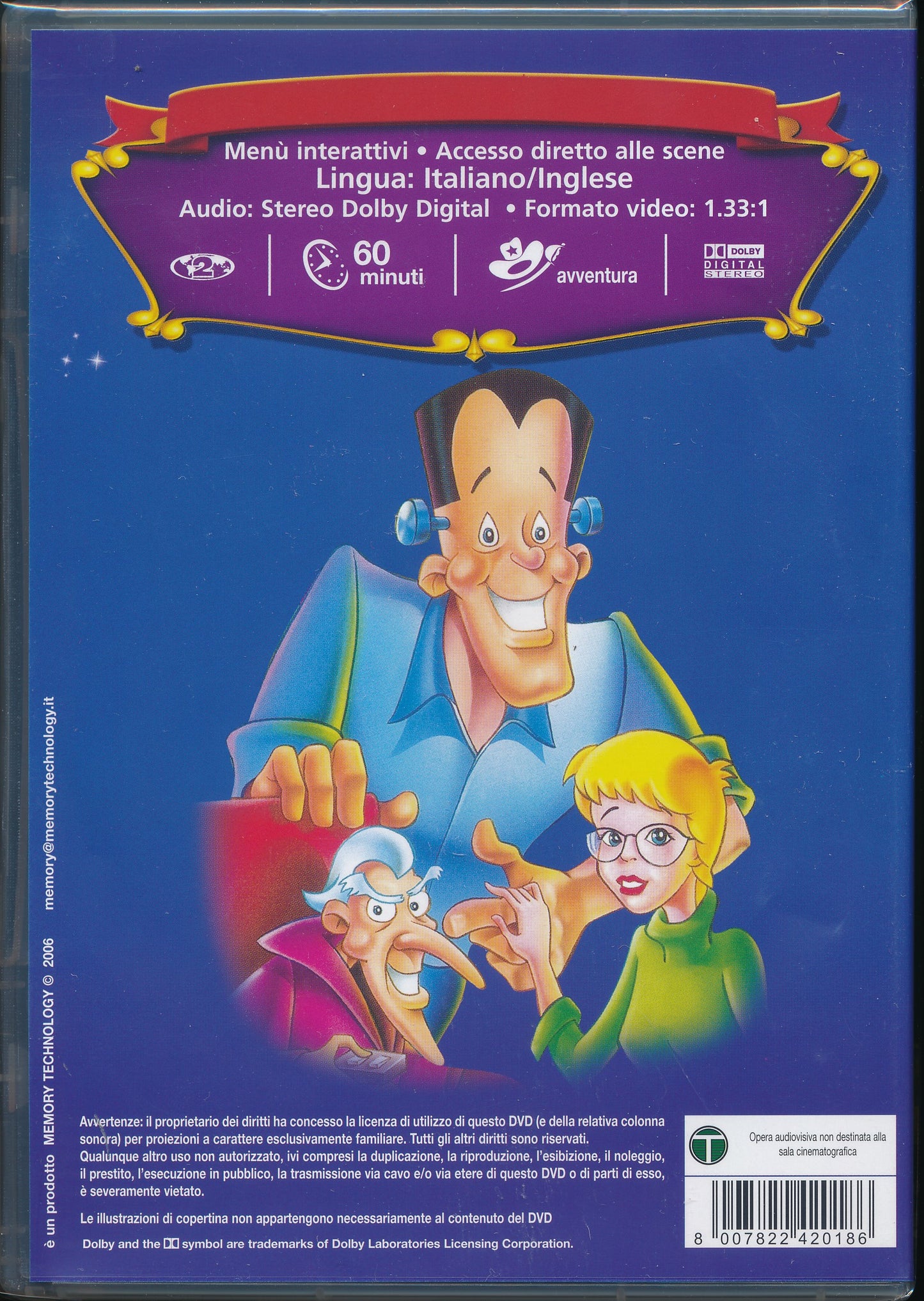 EBOND Frankestein - A Storybook Classic DVD D041033