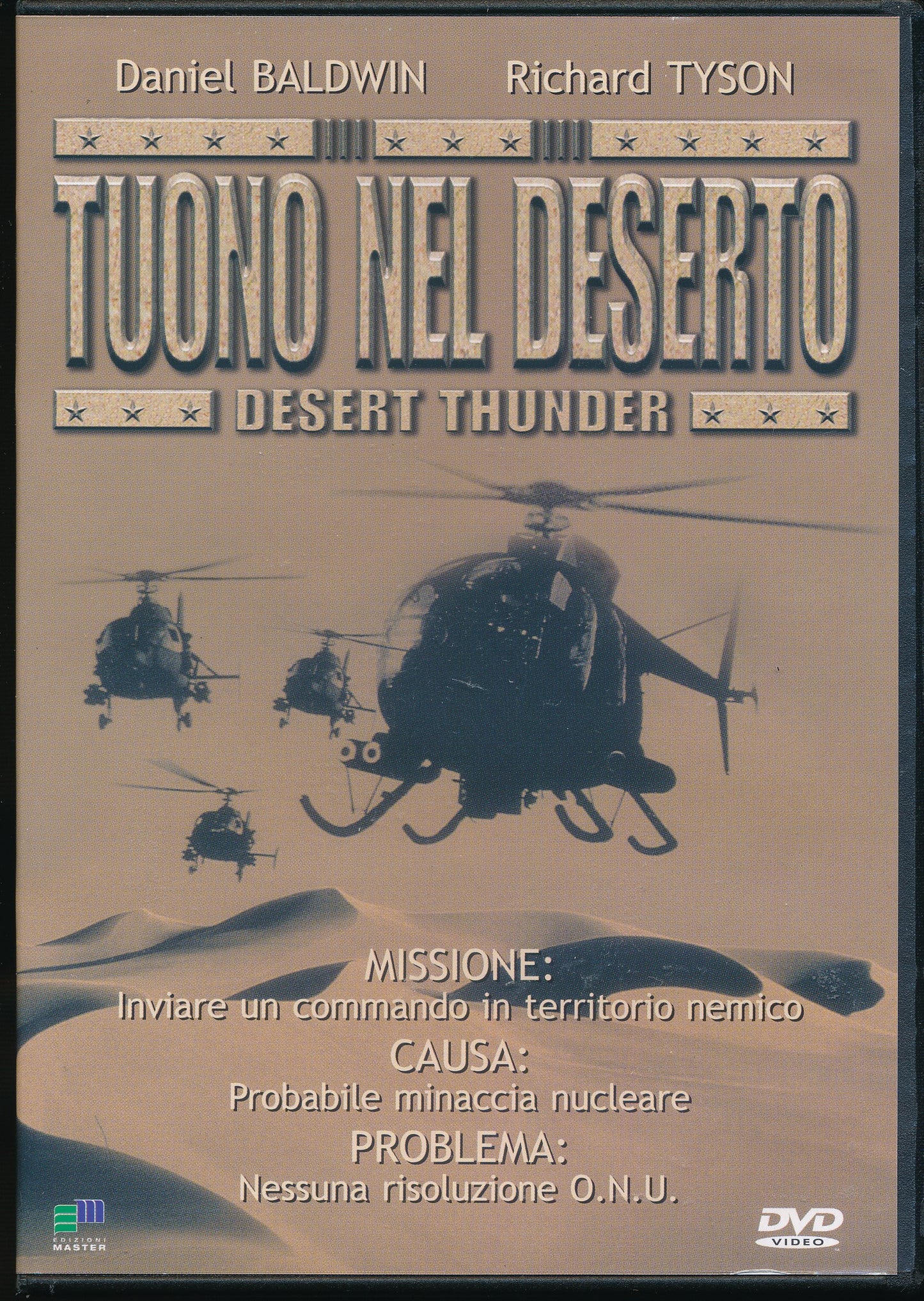 EBOND Tuono nel deserto - Desert thunder [Editoriale] DVD D041098