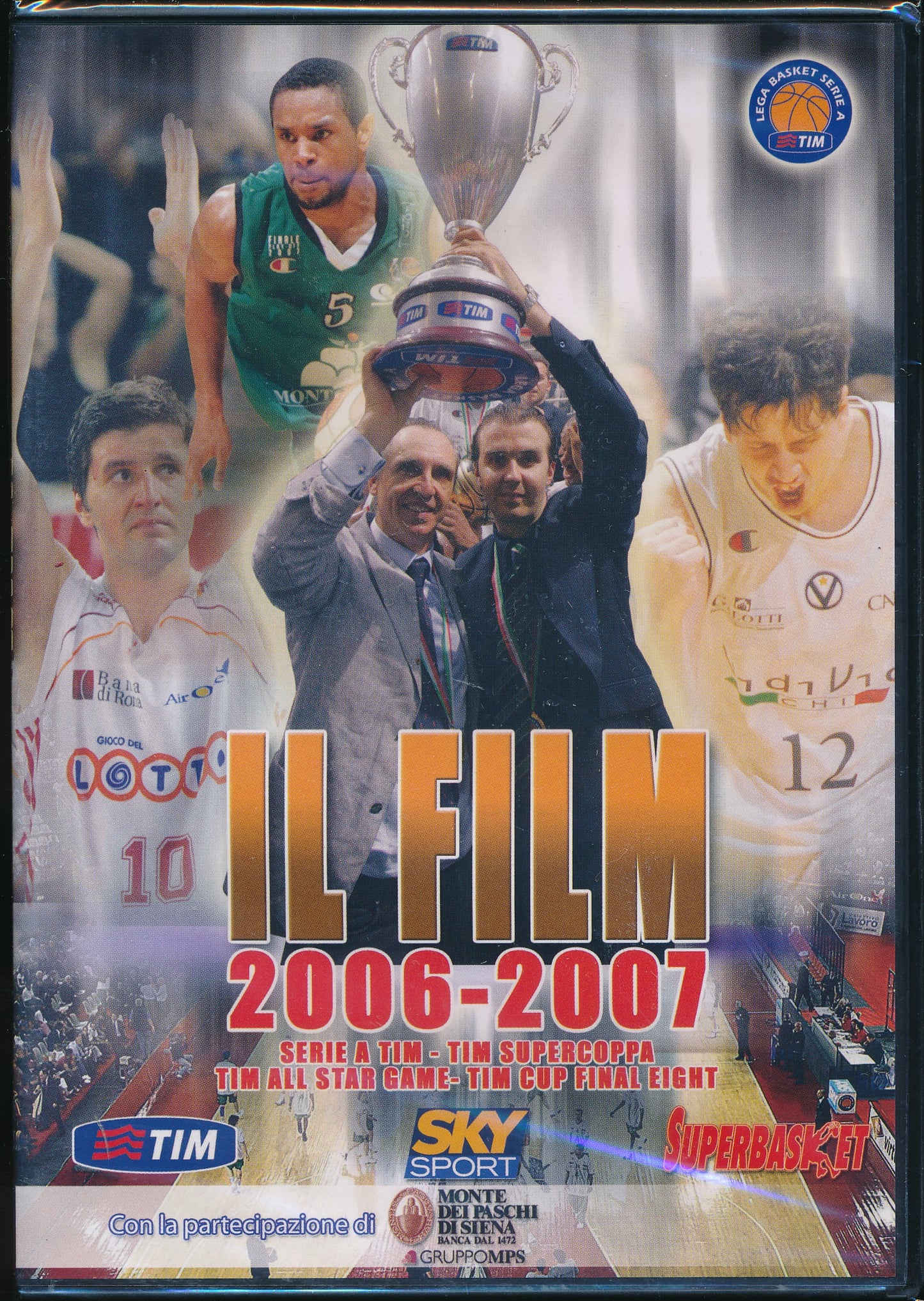 EBOND Superbasket 2006-2007 Il Film  Serie A TIM,TIM Supercoppa,TIM all Star Game,TIM CUP DVD D041114