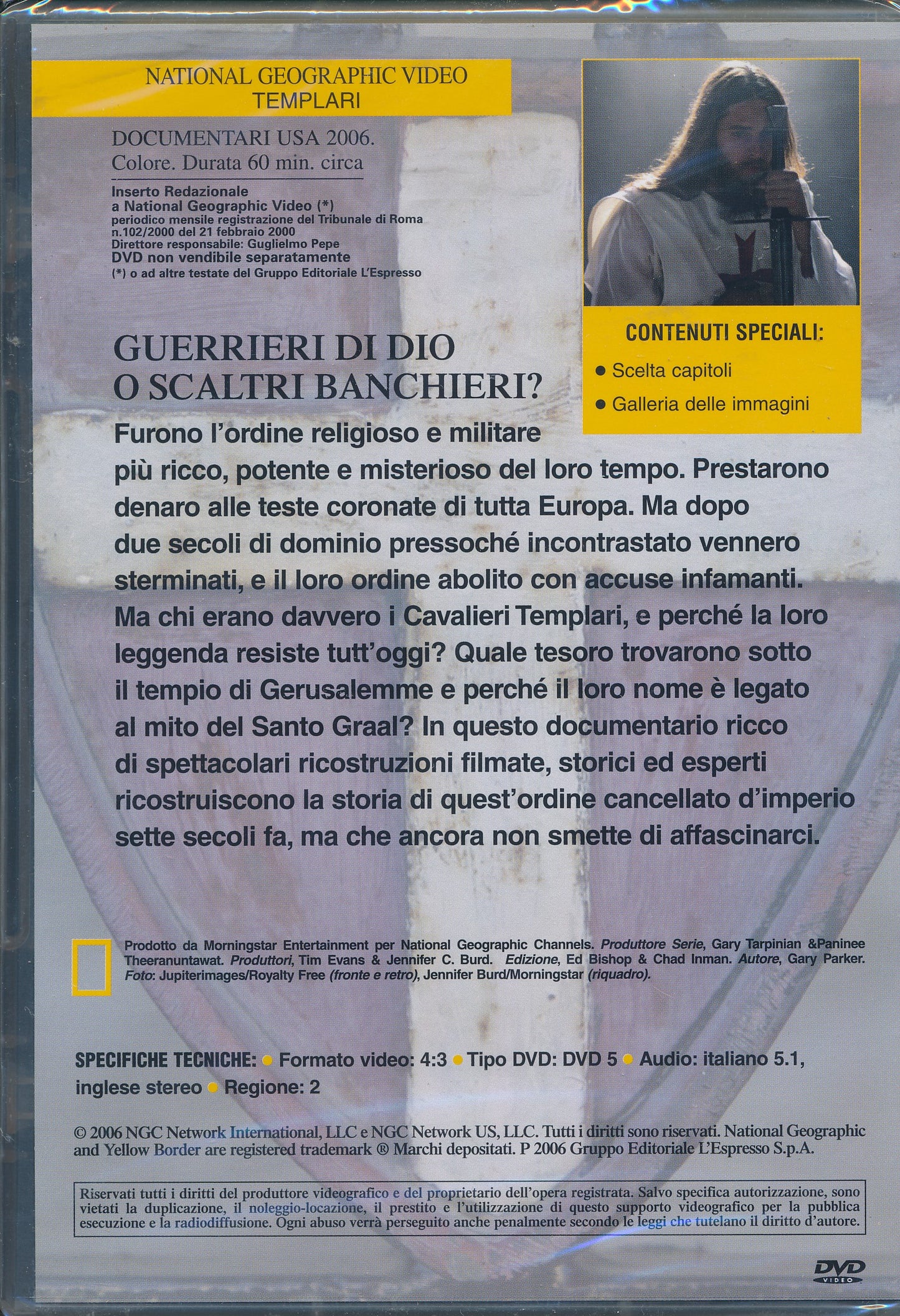 EBOND Templari - n. 46 - National Geographic DVD D085010