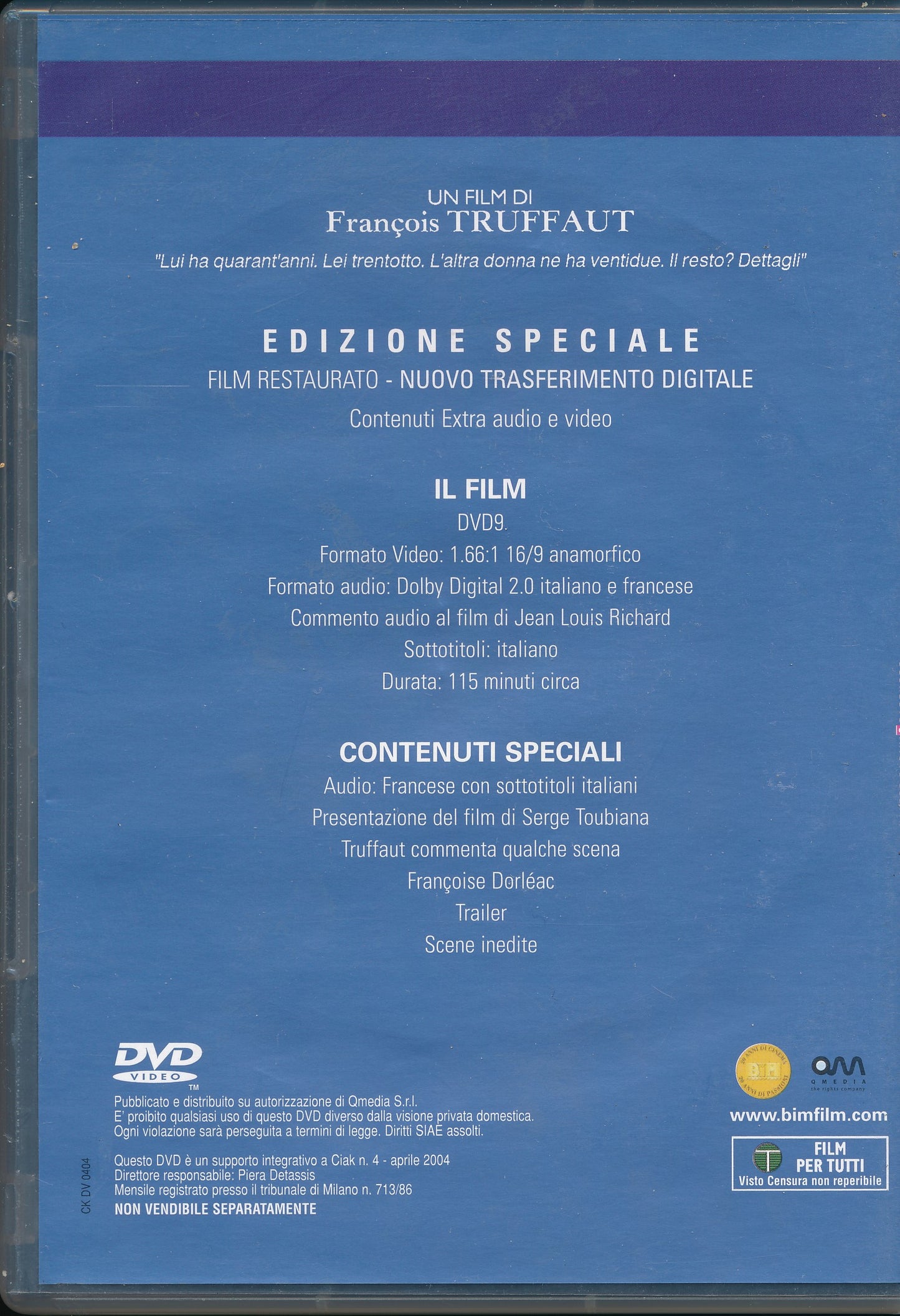 EBOND La Calda Amante DVD D086007