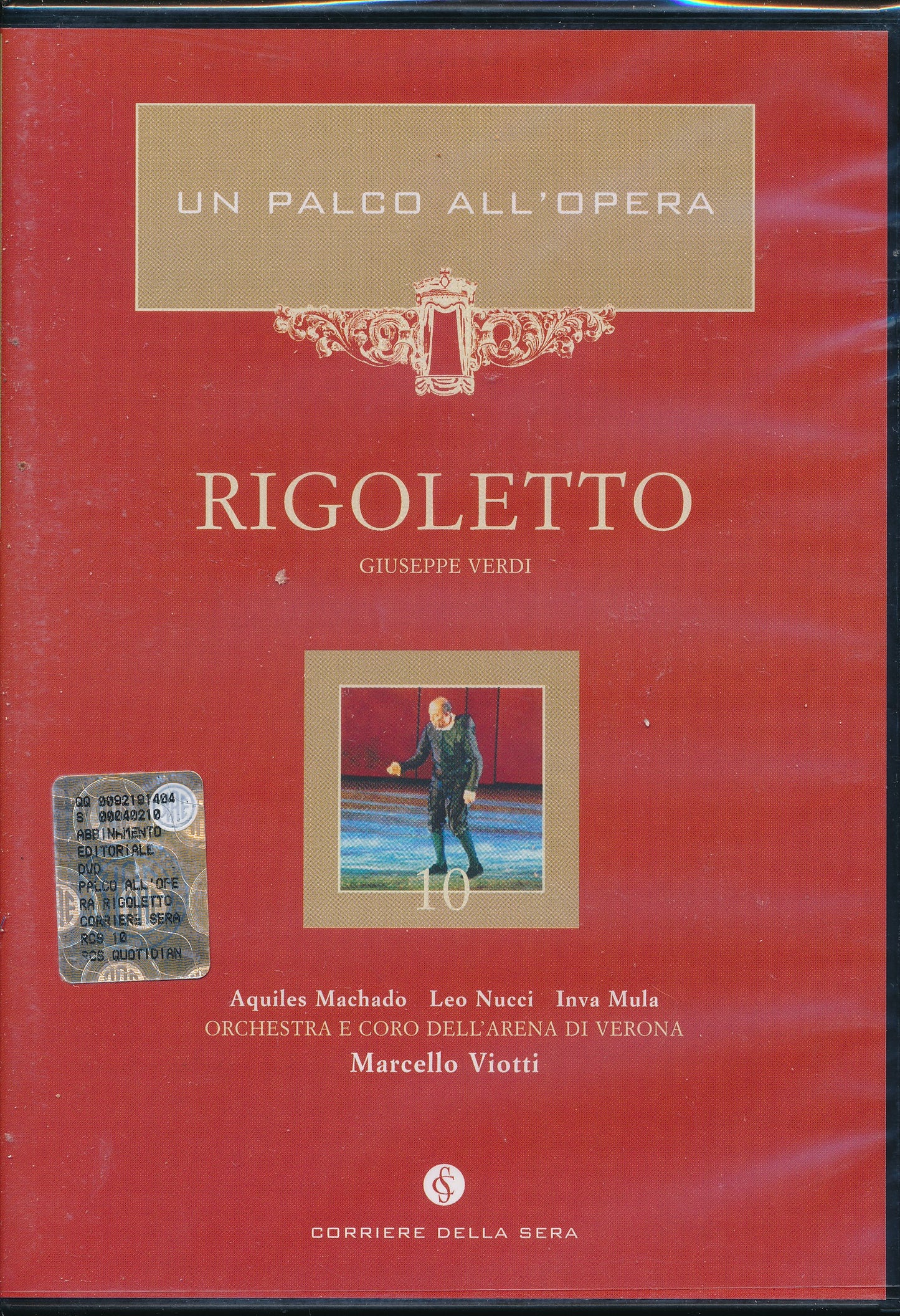 EBOND Rigoletto - Giuseppe Verdi - Un palco all'opera [Editoriale Corriere della Sera] DVD D087006