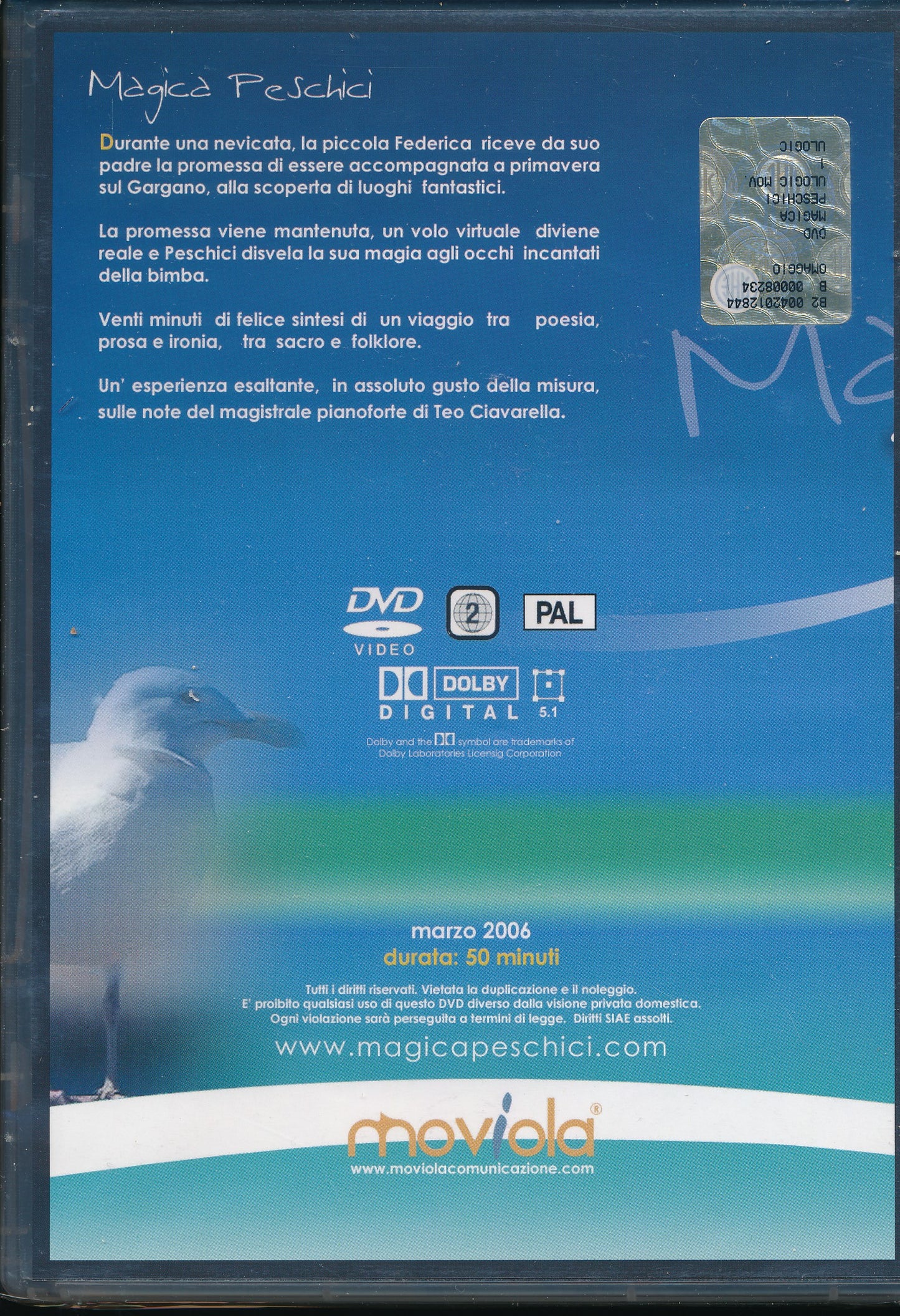 EBOND Magica Peschici di Claudio Lecci e Davide Vocale DVD D087016