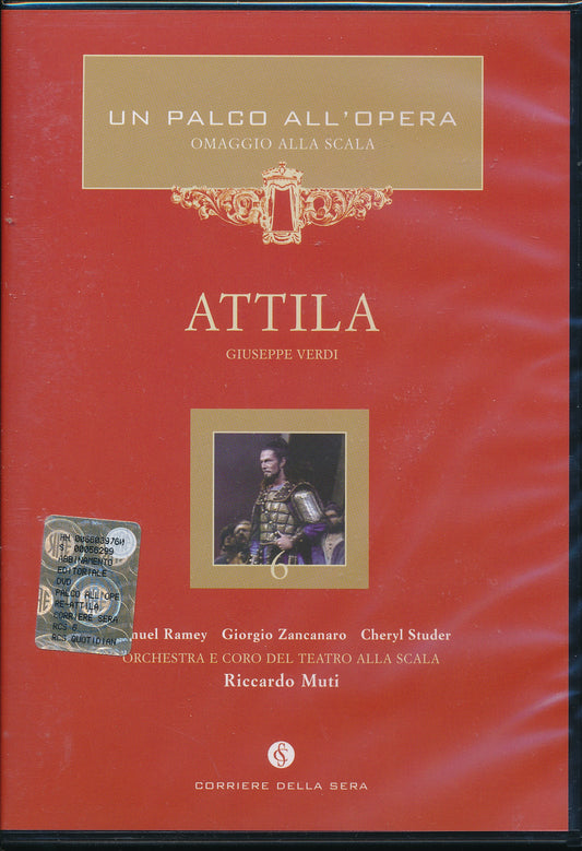 EBOND Attila - Giuseppe verdi - Un Palco all'Opera Omaggio alla Scala [Editoriale Corriere della Sera] DVD D089003