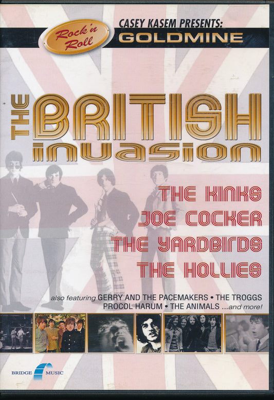 EBOND The British Invasion - Goldmine - Rock'n Roll [Edizione Olanda] DVD D093008