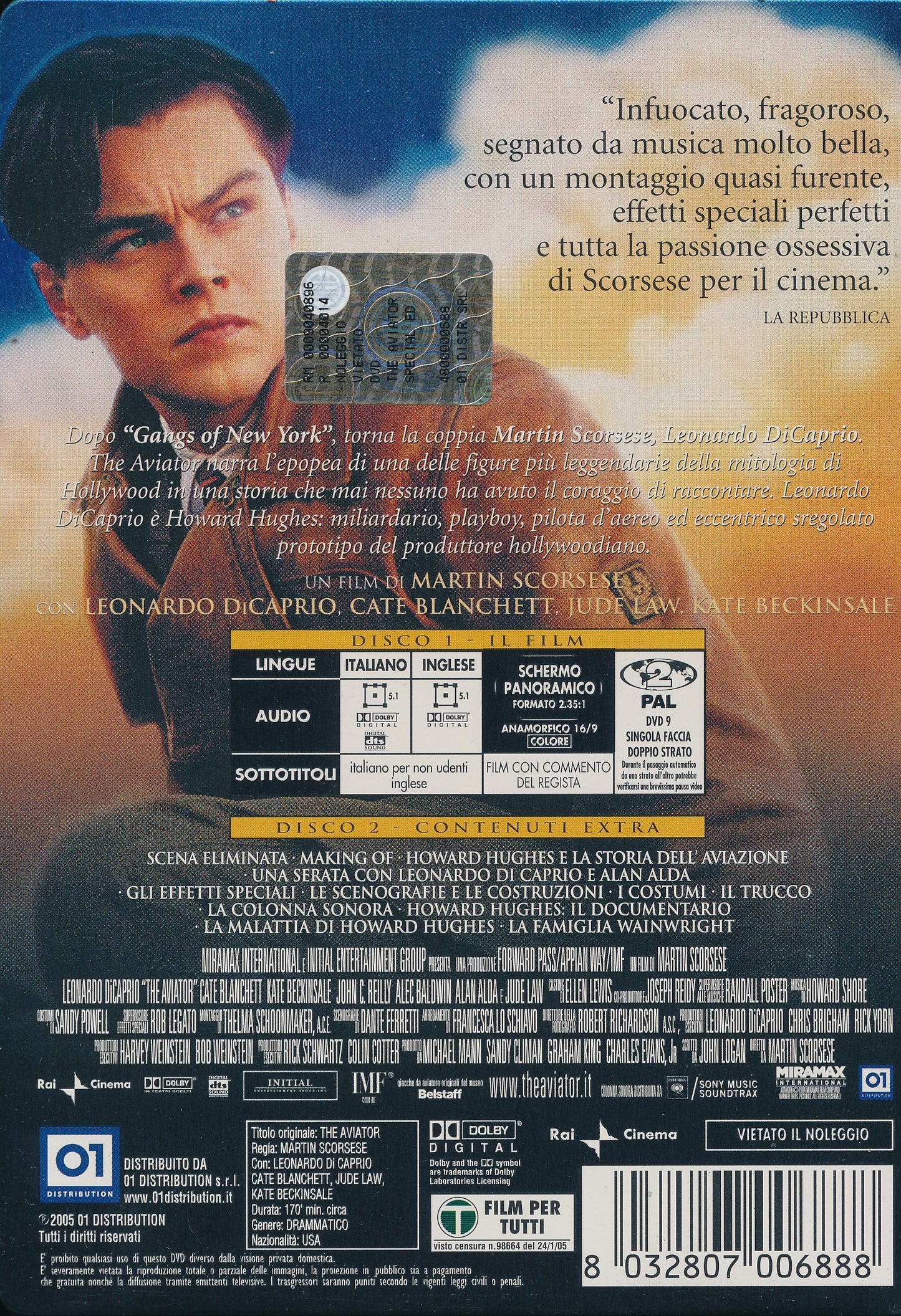 EBOND The Aviator - Special edition 2 DVD [Edizione Steel box] D095003