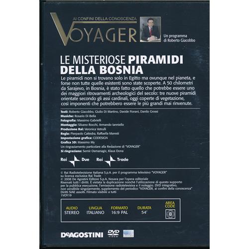 EBOND Le misteriose piramidi della Bosnia - Voyager ai confini della conoscenza n.19 - DeAgostini DVD D097013