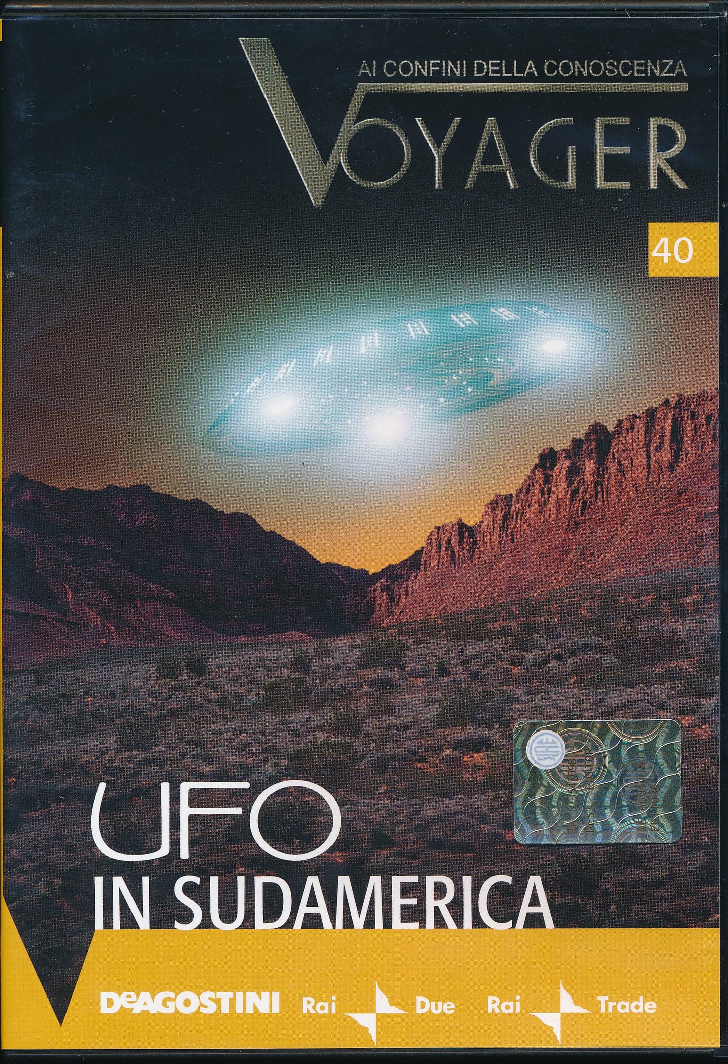 EBOND UFO in Sudamerica - Voyager ai confini della conoscenza n.40 DeAgostini DVD DL006764