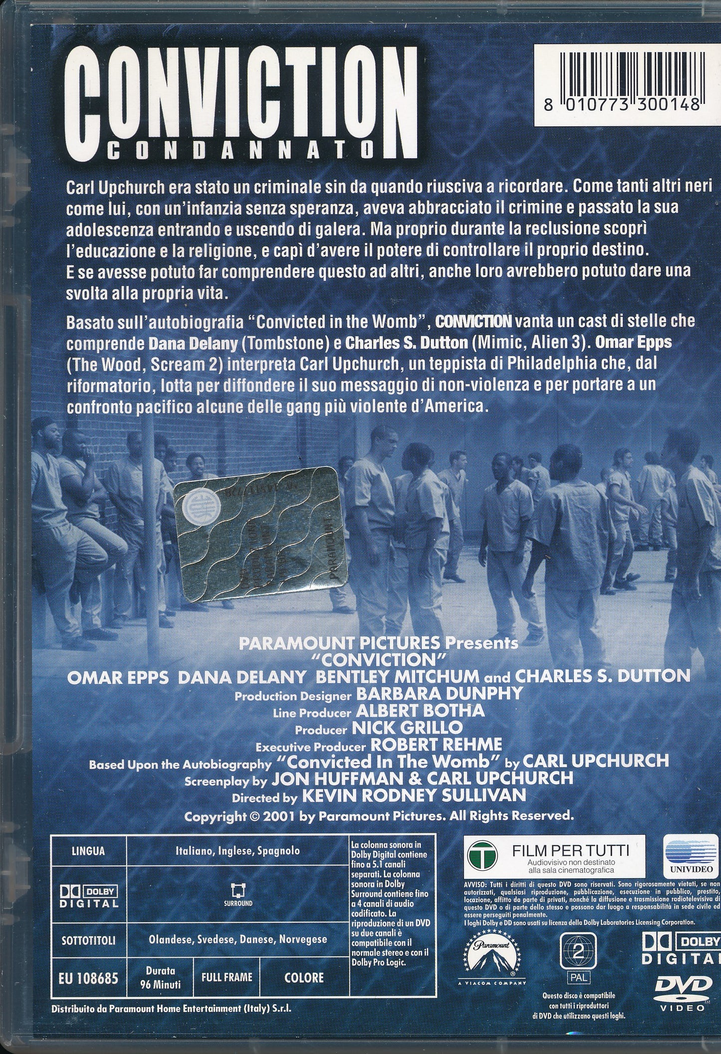 EBOND Conviction - Condannato DVD D104004