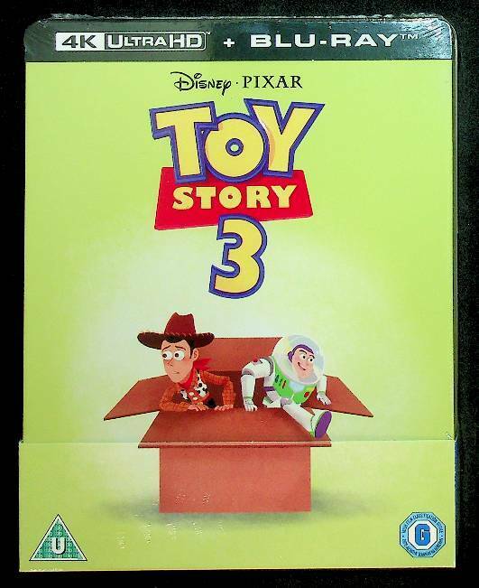 EBOND Toy Story 3 - La Grande Fuga 4k Ultra Hd + BLURAY Steelbook Edizione Uk D214009 BLURAY D214009