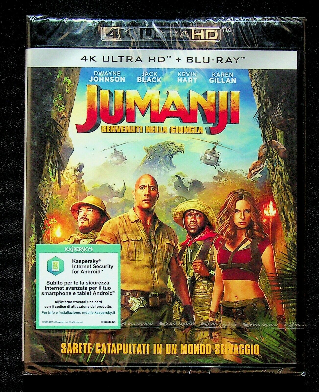 EBOND Jumanji - Benvenuti Nella Giungla 4k Ultra Hd  BLURAY D230017