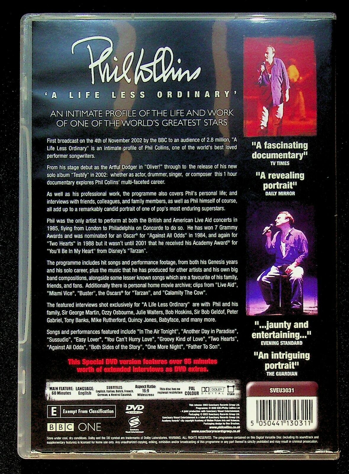 EBOND Phil Collins - A Life Less Ordinary DVD D236014