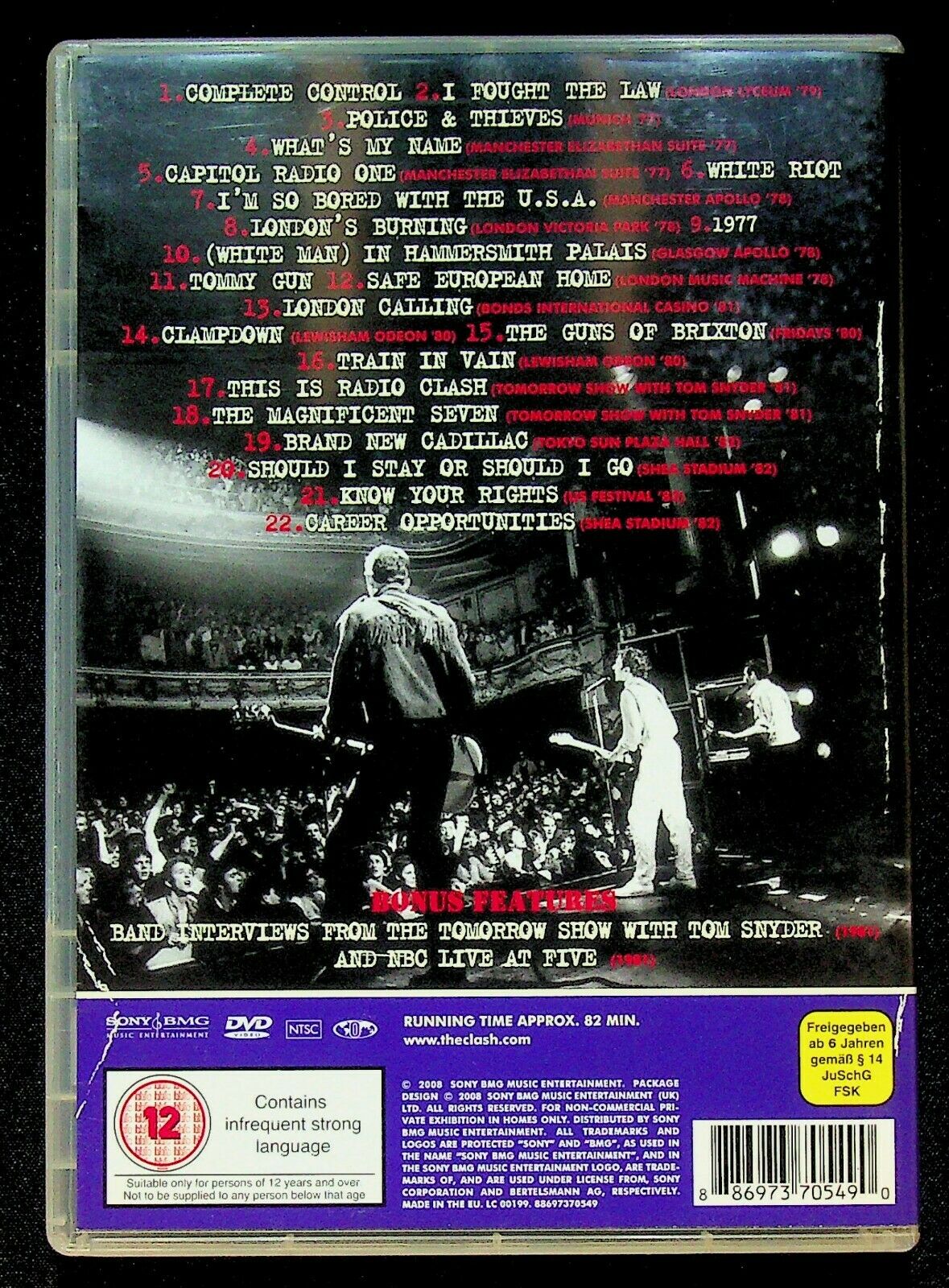 EBOND The Clash - Revolution Rock DVD Ntsc D237001