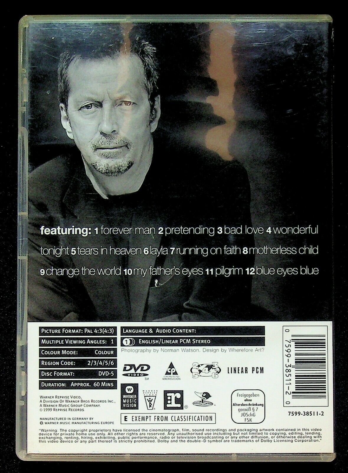 EBOND Eric Clapton - Clapton Chronicles - The Best Of Eric Clapton DVD D237016