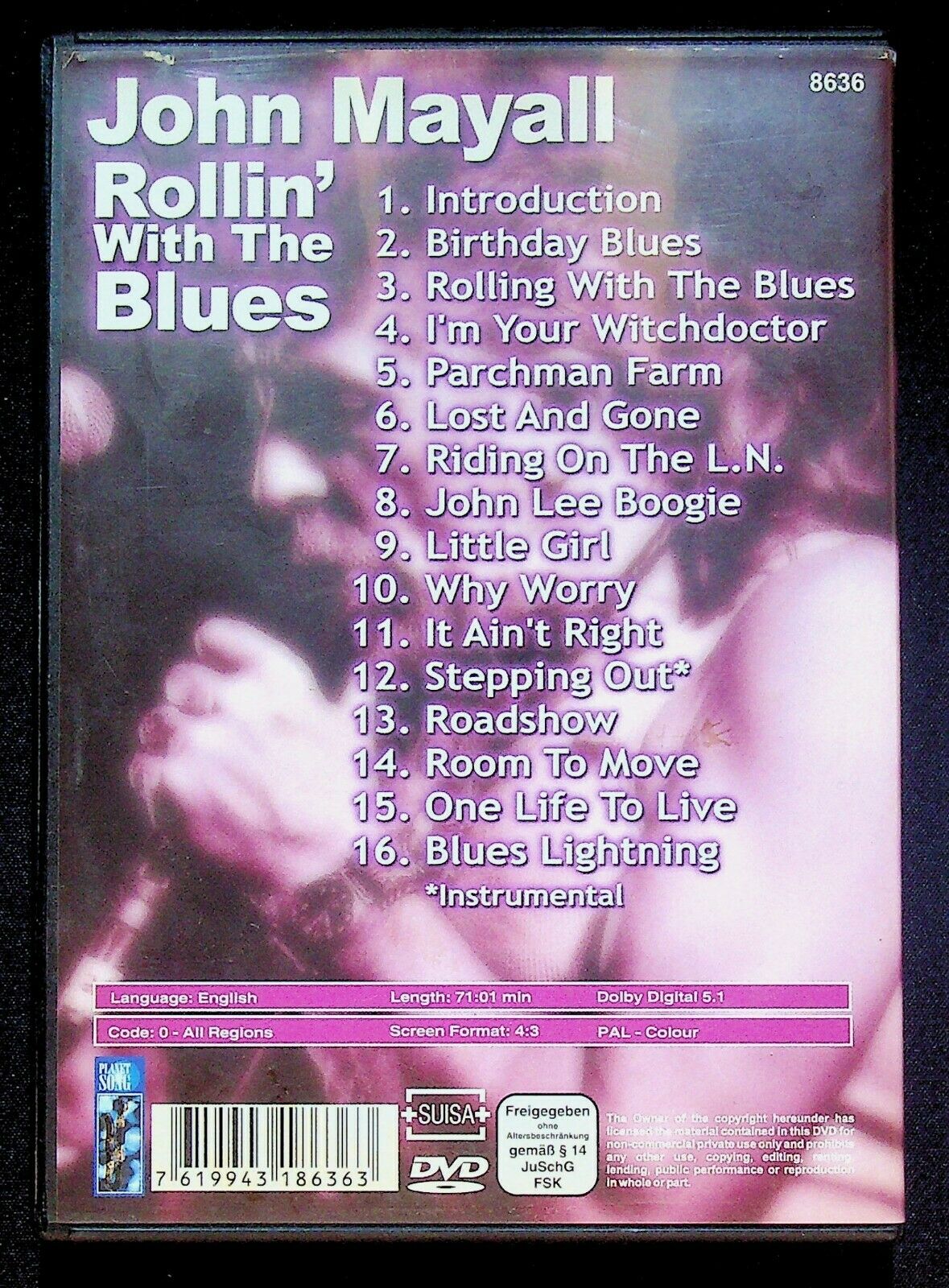 EBOND Rollin' With The Blues DVD D238002