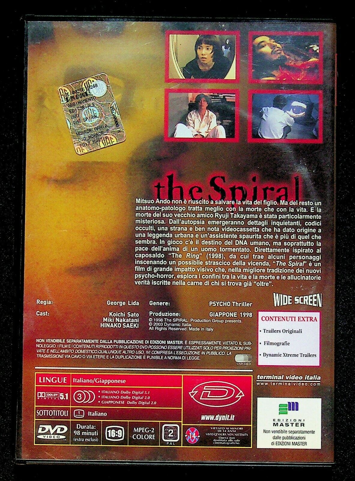 EBOND The Spiral DVD Editoriale D245012