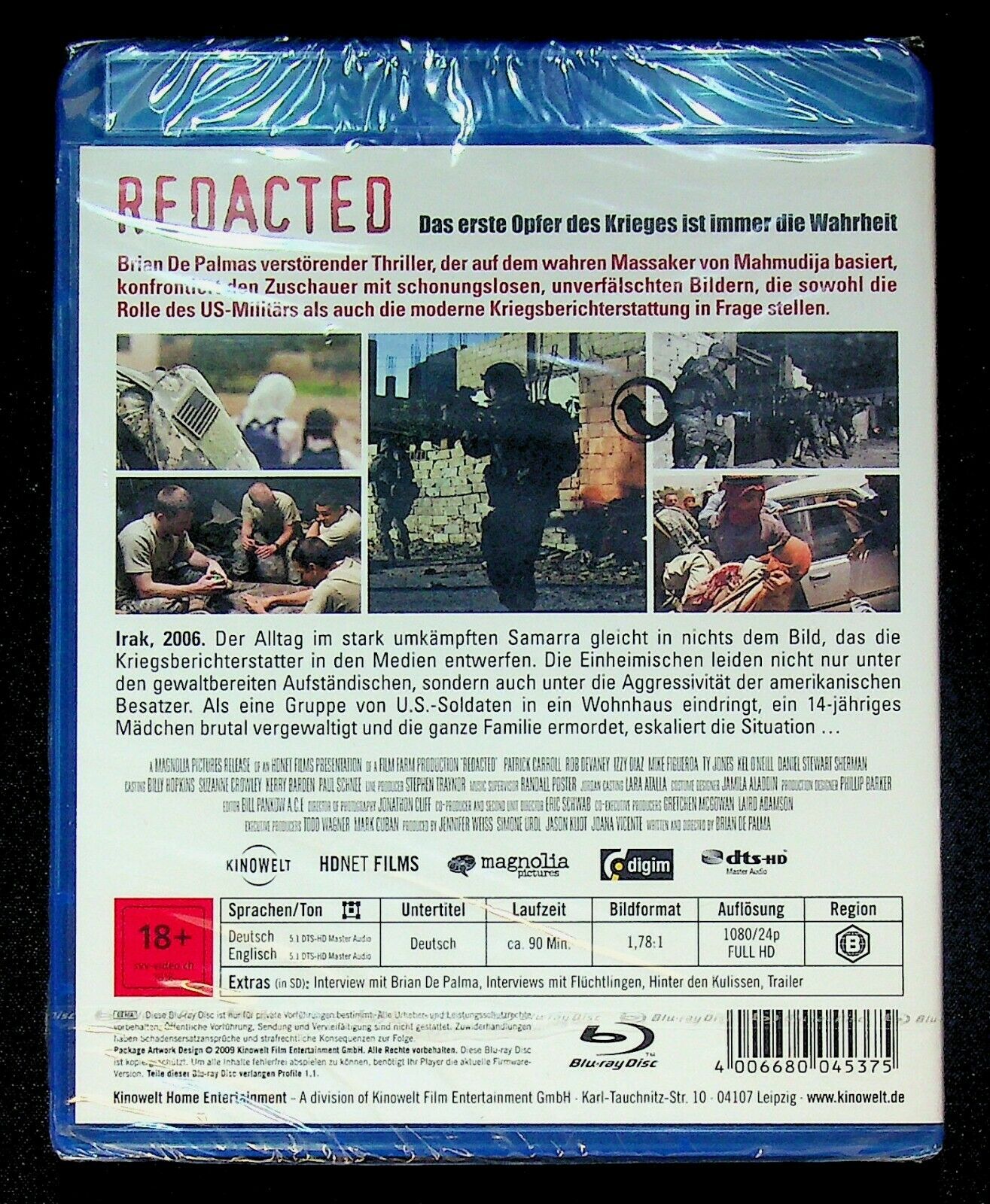 EBOND Redacted German Edition BLURAY D247005