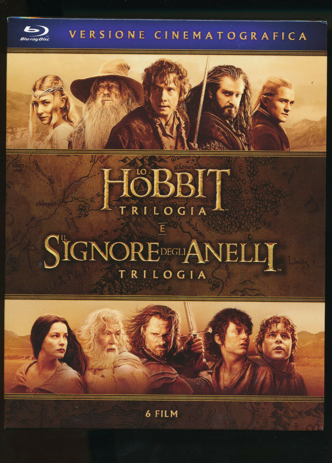 EBOND Lo Hobbit - Il Signore Degli Anelli Trilogia BLURAY D252010