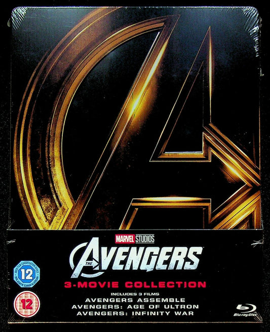 EBOND Avengers 3 Movie Collection Uk Edition BLURAY Steelbook BLURAY D256004