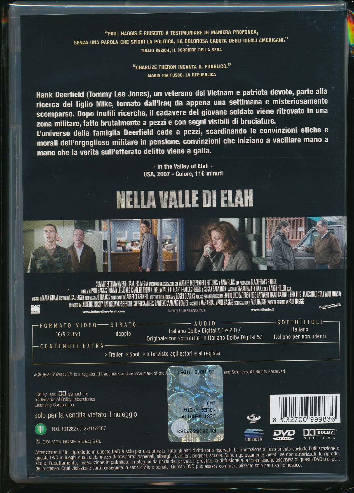 EBOND Nella Valle Di Elah DVD D265015