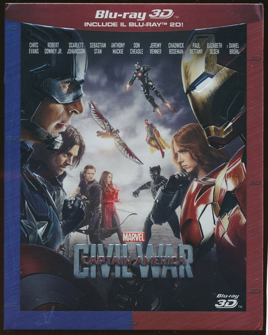 EBOND Captain America Civil War BLURAY 3d + BLURAY D271003